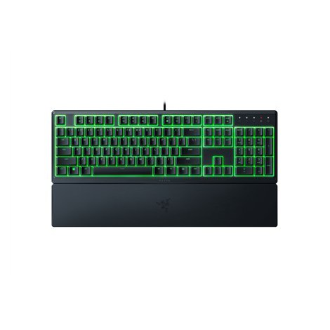 Razer | Gaming Keyboard | Ornata V3 X | Gaming keyboard | RGB LED light | US | Wired | Black | Numeric keypad | Silent Membrane